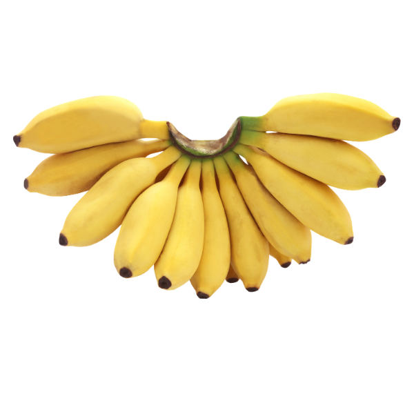 Banane fig pom (banane dessert)